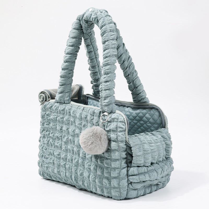 Cloud Bubble Pet Outing Shoulder Bag