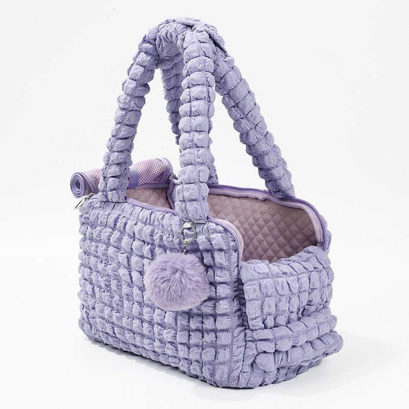 Cloud Bubble Pet Outing Shoulder Bag