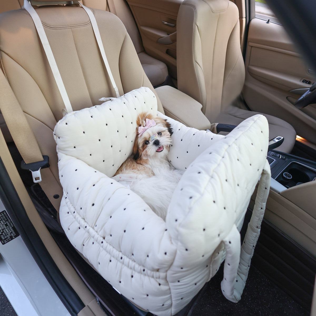Star Dot Pet Car Seat Carrier