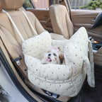 Star Dot Pet Car Seat Carrier