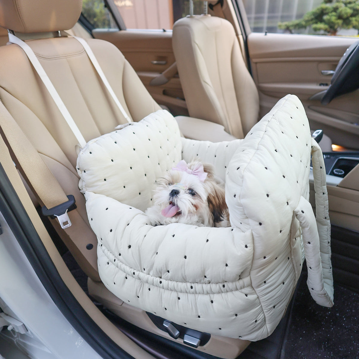 Star Dot Pet Car Seat Carrier