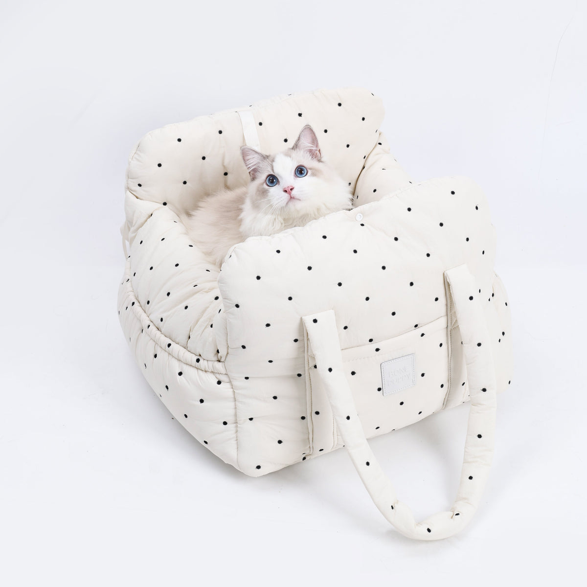 Star Dot Pet Car Seat Carrier