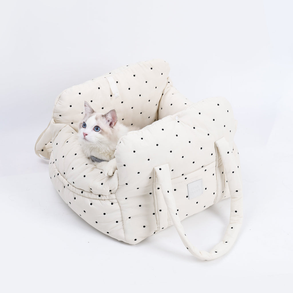 Star Dot Pet Car Seat Carrier