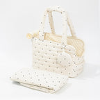 Star Dot Quilted Pet Shoulder Bag