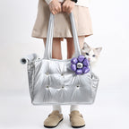 Flower Pet Tote Carrier