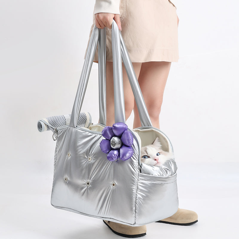 Flower Pet Tote Carrier