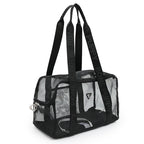 Minimal Full‑Mesh Pet Tote Carrier Bag