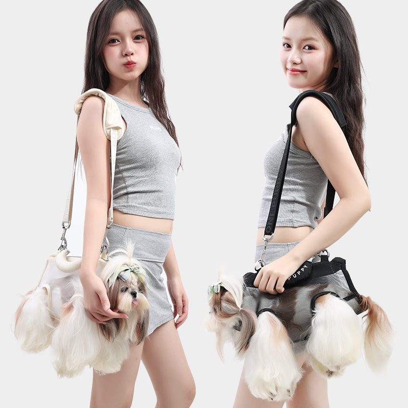 Minimal Mesh 2-in-1 Dog Sling Carrier